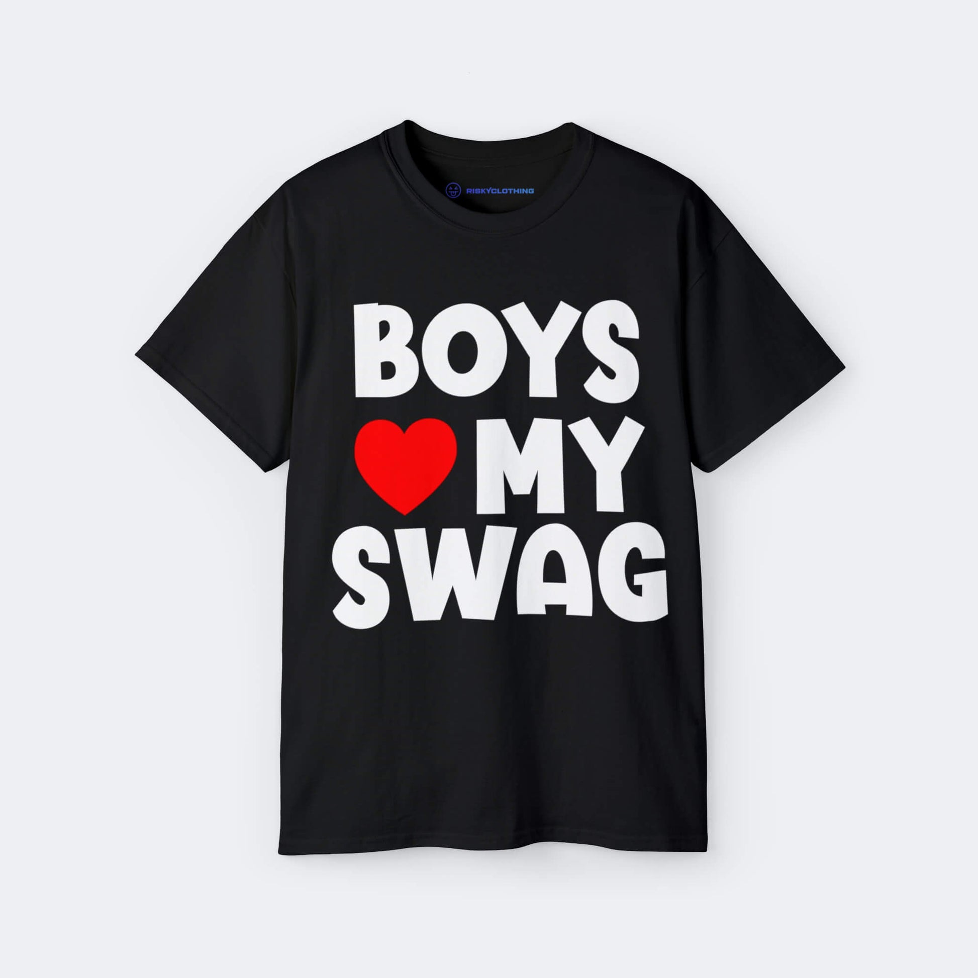 Boys Love My Swag T-Shirt lustiges Shirt mit Farbe Schwarz Unisex